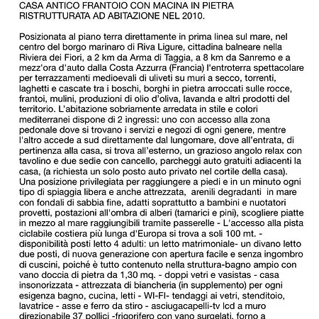 Appartement Frantoio